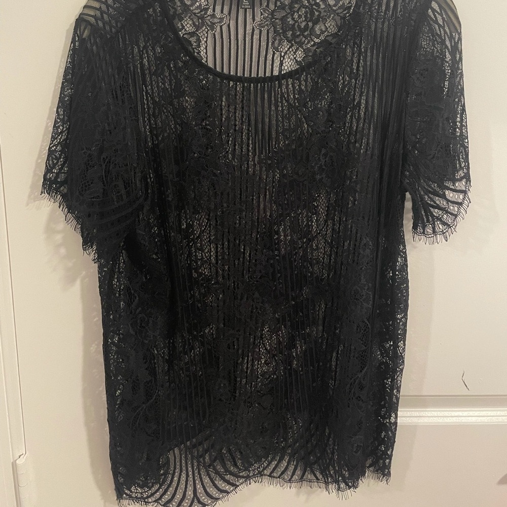 For Love & Lemons Sheer T-Shirt